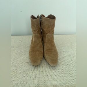 Sarto Pio Leather Zipper Ankle Boots